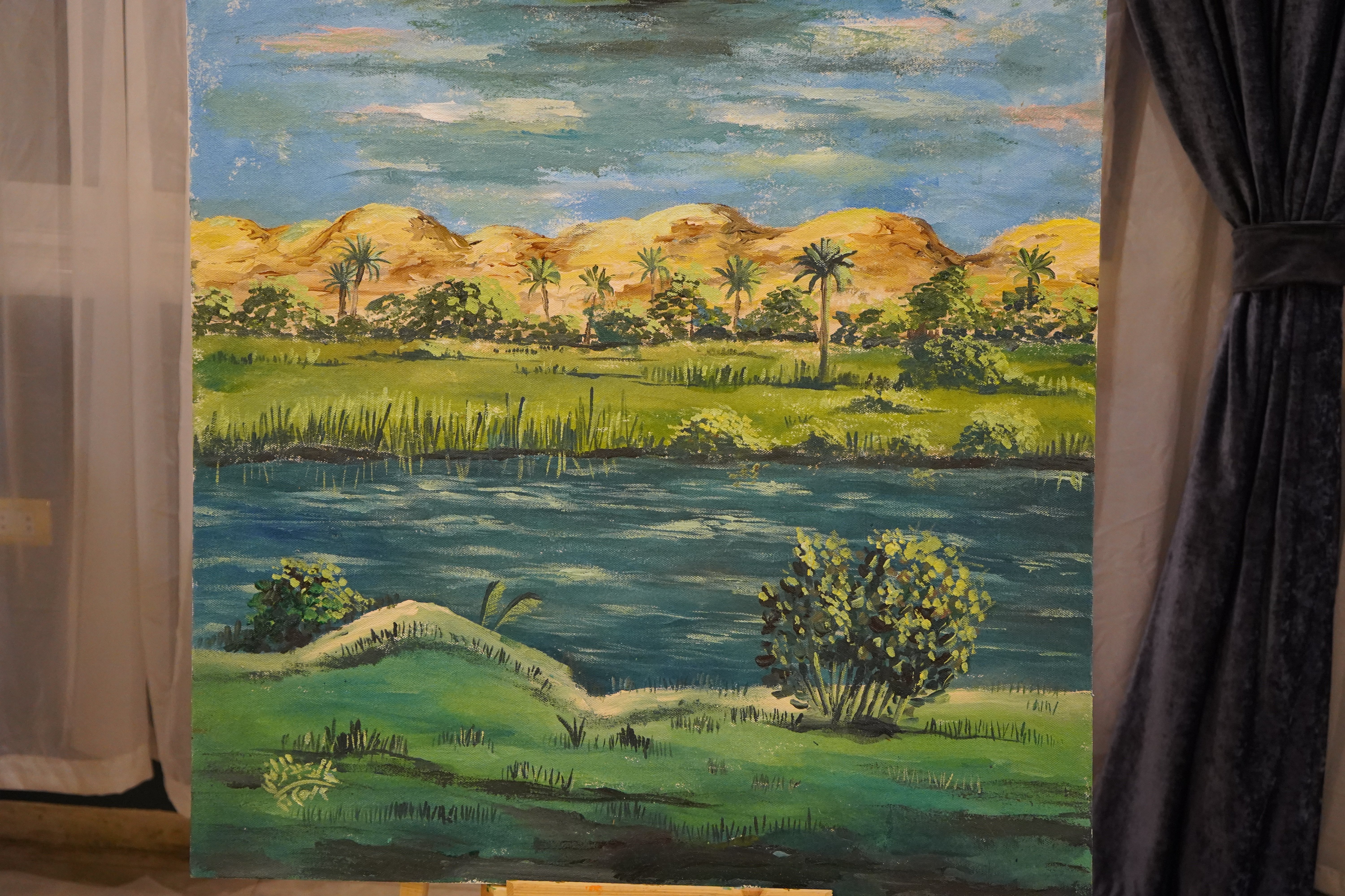 Reflections on the Minya Nile